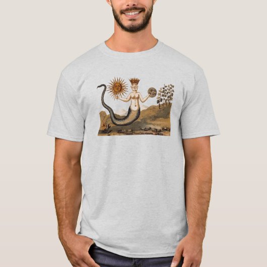 Merman Sun en Moon T-shirt (Voorkant)
