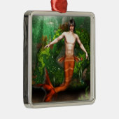Merman Swimming Ornament (Rechts)
