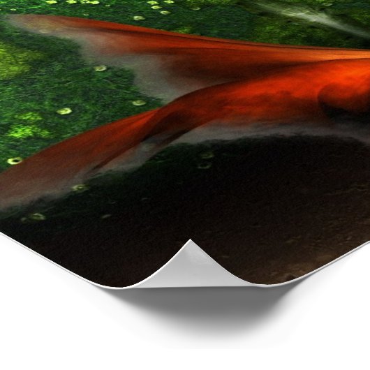 Merman Swimming Poster (Hoek)