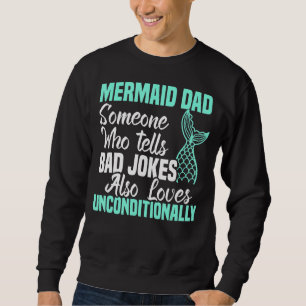 Merman Zeemeermin Papa Aquatic Creature Trui