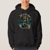 Mermape Fotografisch Combo Creature Grappig Hoodie (Voorkant)