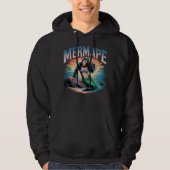 Mermape Illustratie Combo Creature Grappig Hoodie (Voorkant)