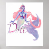 MerMay Patel Mermaid Poster (Voorkant)
