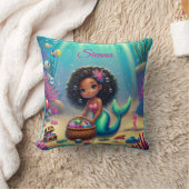 Mermazing Black / Mixed Heritage Sierkussen (Deken)