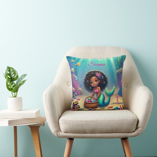 Mermazing Black / Mixed Heritage Sierkussen (Stoel)