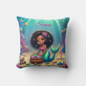 Mermazing Black / Mixed Heritage Sierkussen (Voorkant)