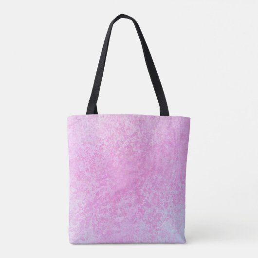 Mermazing Mermaid SIlhouette Pink gestructureerd Tote Bag (Achterkant)