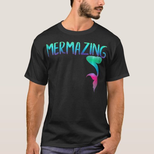Mermazing voor zeemeermin moeders Kinder zeemeermi T-shirt (Voorkant)
