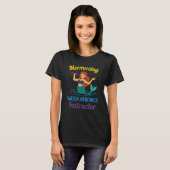 Mermazing Water Aerobics Instructor mermaid T-shirt (Voorkant volledig)