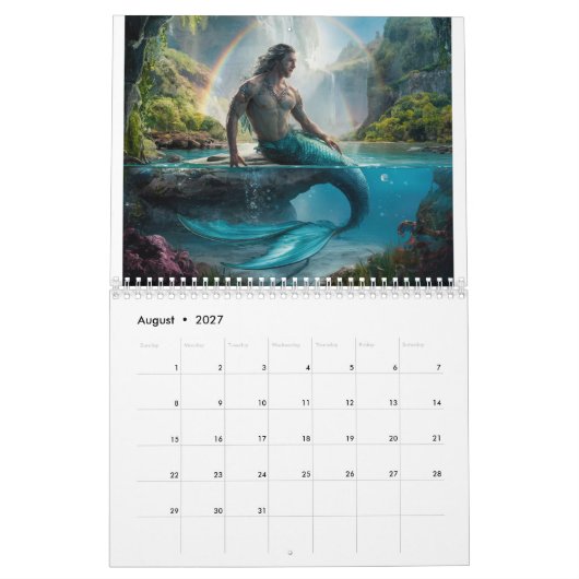 Mermen Kalender (Aug 2027)