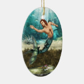 Mermen Ornaments Keramisch Ornament (Rechts)