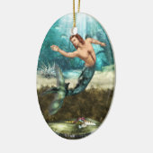 Mermen Ornaments Keramisch Ornament (Links)