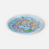 Mermen Papieren Bordje (Gekanteld)