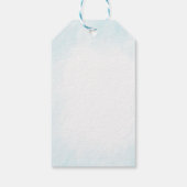 Mermicorn bedankt je label Magische verjaardagscad Cadeaulabel (Achterkant)