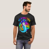 Mermicorn Mermaid Unicorn Magical Rainbow Creatur T-shirt (Voorkant volledig)