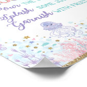 Mermosa Bar Zeemeermin Mimosa Bar Bord Onder de Ze Poster (Hoek)