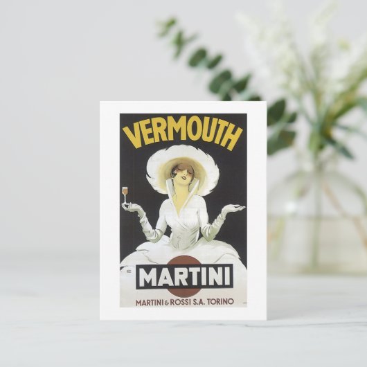 Mermouth Martini Briefkaart (Staand voorkant)