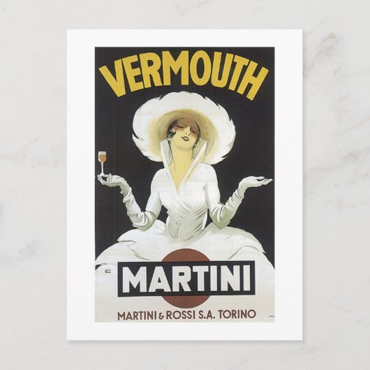 Mermouth Martini Briefkaart (Voorkant)