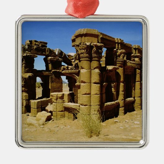 Meroitic kiosk metalen ornament (Voorkant)