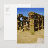 Meroïtische kiosk briefkaart (Voorkant / Achterkant)