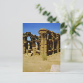 Meroïtische kiosk briefkaart (Staand voorkant)