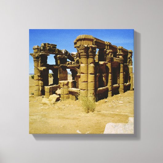 Meroïtische kiosk canvas afdruk (Voorkant)