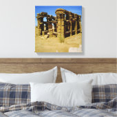 Meroïtische kiosk canvas afdruk (Insitu (Slaapkamer))