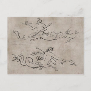 Merpeople Briefkaart