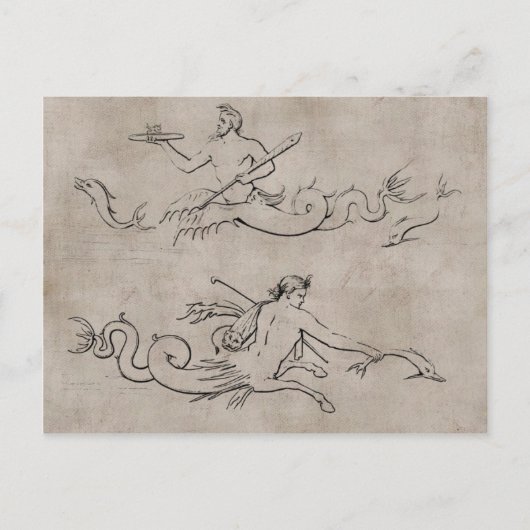 Merpeople Briefkaart (Voorkant)