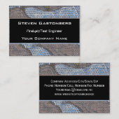 Merperteshale Modern Visitekaartje (Voorkant / Achterkant)