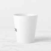 Merpromotie 12 oz Klein  Latte Mok (Voorkant)