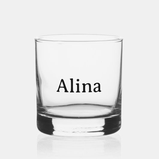 Merpromotie 12 oz whisky glas (Voorkant)
