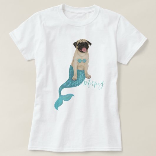 Merpug T-shirt (Design voorkant)