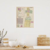 Merriam, Altamont, Montana, Mound Valley, Kansas Poster (Keuken)
