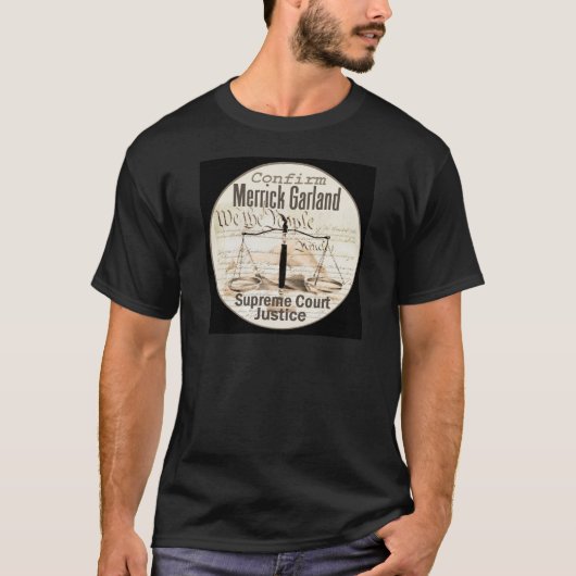 Merrick Garland Hooggerechtshof T-shirt (Voorkant)
