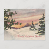  Merrie Christmas briefkaart (Voorkant)