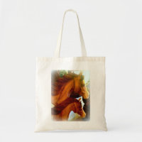 merrie en pony canvas tas