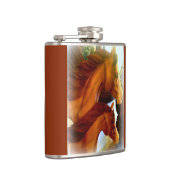 merrie en pony kolf heupfles (Rechts)