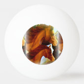 merrie en pony ping pong bal pingpongbal (Voorkant)