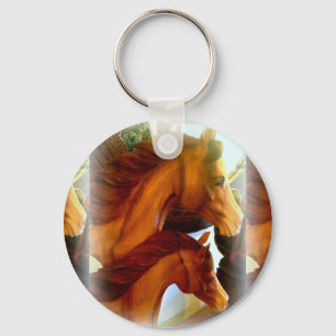 merrie en pony sleutelhanger