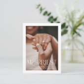 Merrie Kerst Foto Ansichtkaart Feestdagenkaart (Staand voorkant)