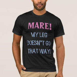 merrie! mijn been gaat niet zo op T-shirt
