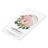 Merrier Kerstmis Baby Birth koninklijke aankondigi Magneet (Linkerzijde)