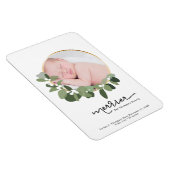 Merrier Kerstmis Baby Birth koninklijke aankondigi Magneet (Rechterzijde)