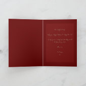 Merrier Samen Familie 1 Foto Modern Kerstmis Feestdagen Kaart (Binnen)