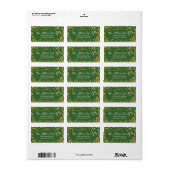 Merriest Christmas Address label (Full Sheet)