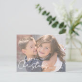 Merriest Christmas Family Joy Christmas Feestdagenkaart (Staand voorkant)