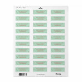 Merriest Christmas Holiday Address Label (Full Sheet)