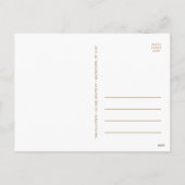 Merriest Faux Gold Foil 2 foto Feestdagenkaart (Achterkant)