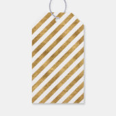 Merriest Faux Gold Foil Gepersonaliseerde Kerstmis Cadeaulabel (Achterkant)